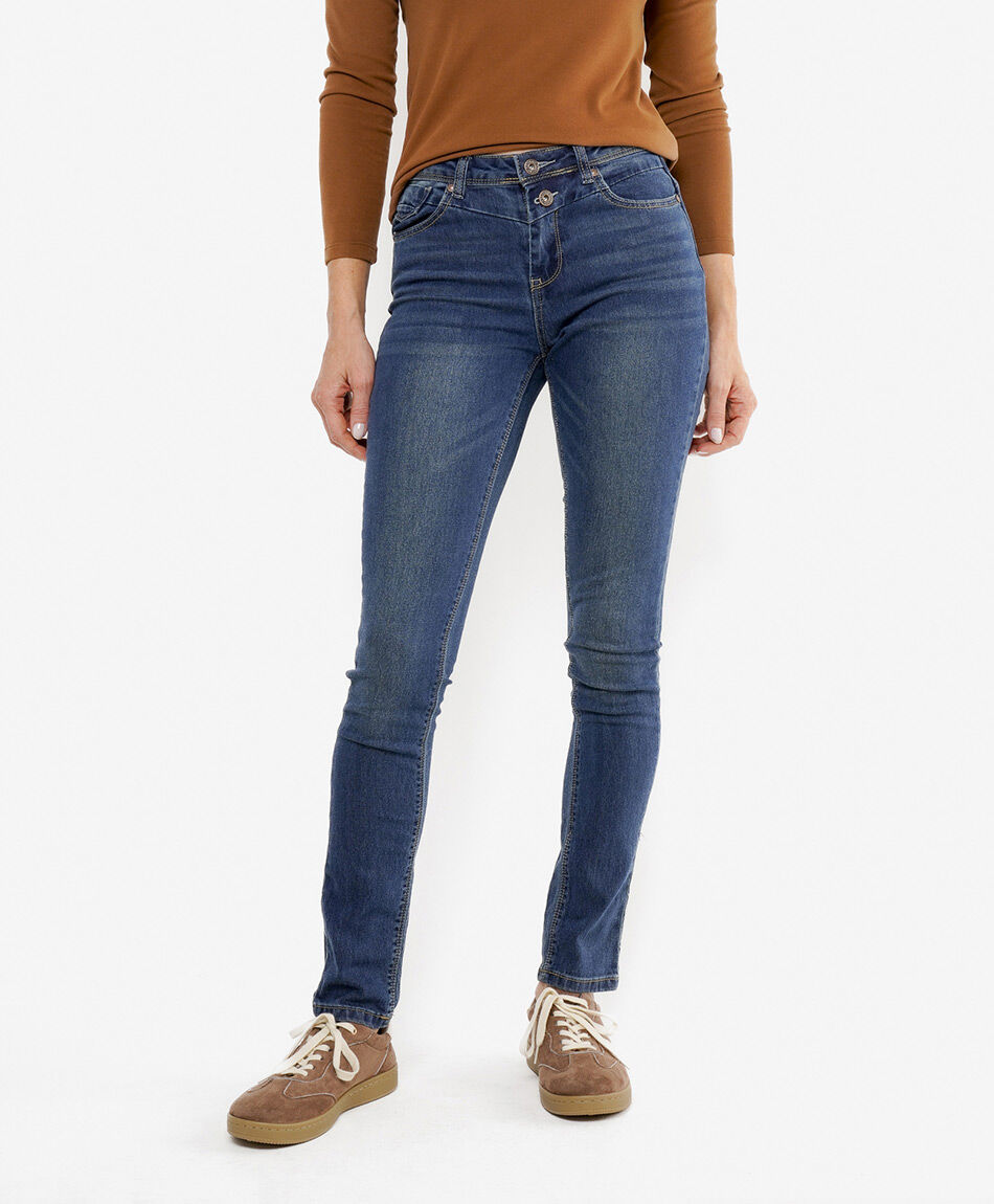 Jeans mujer desgastado skinny fit