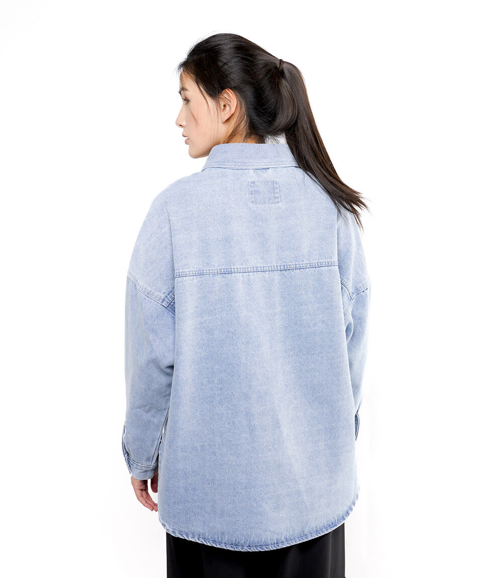 Chaqueta mujer denim oversize