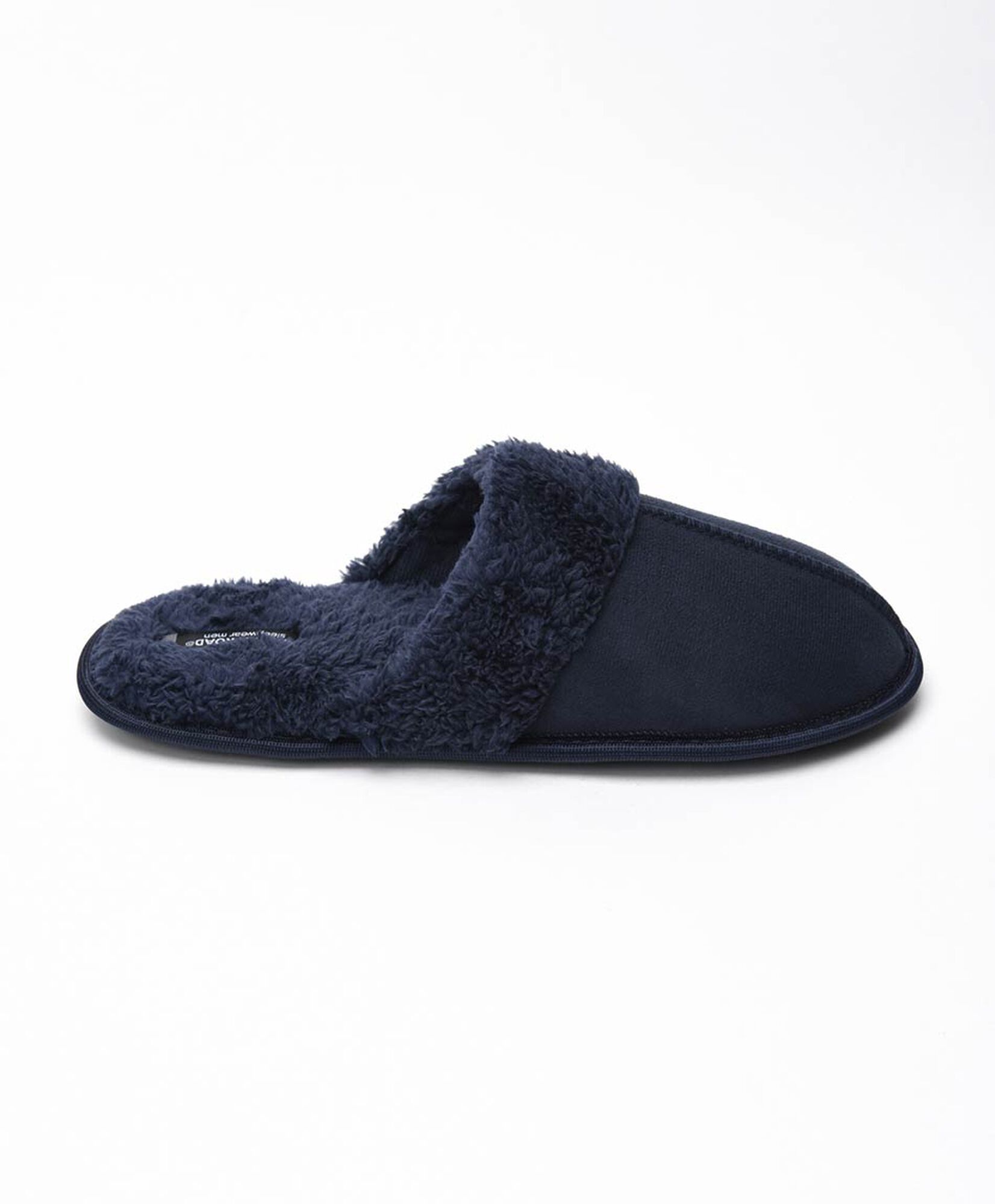 Pantufla hombre chiporro azul Pantufla hombre chiporro azul