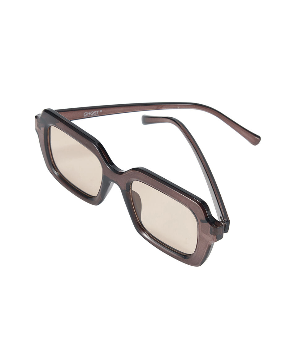Lentes mujer cuadrado gris