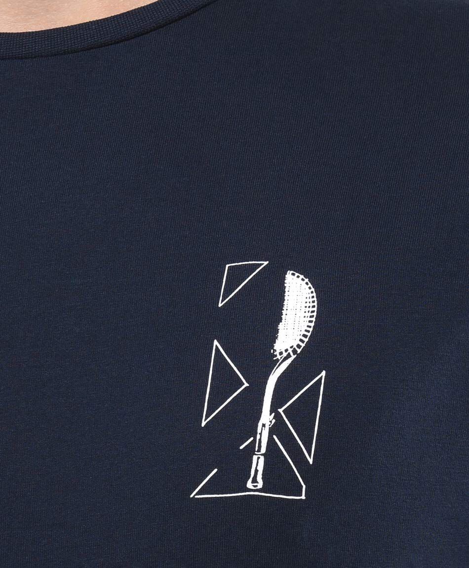 Polera hombre tenis blue