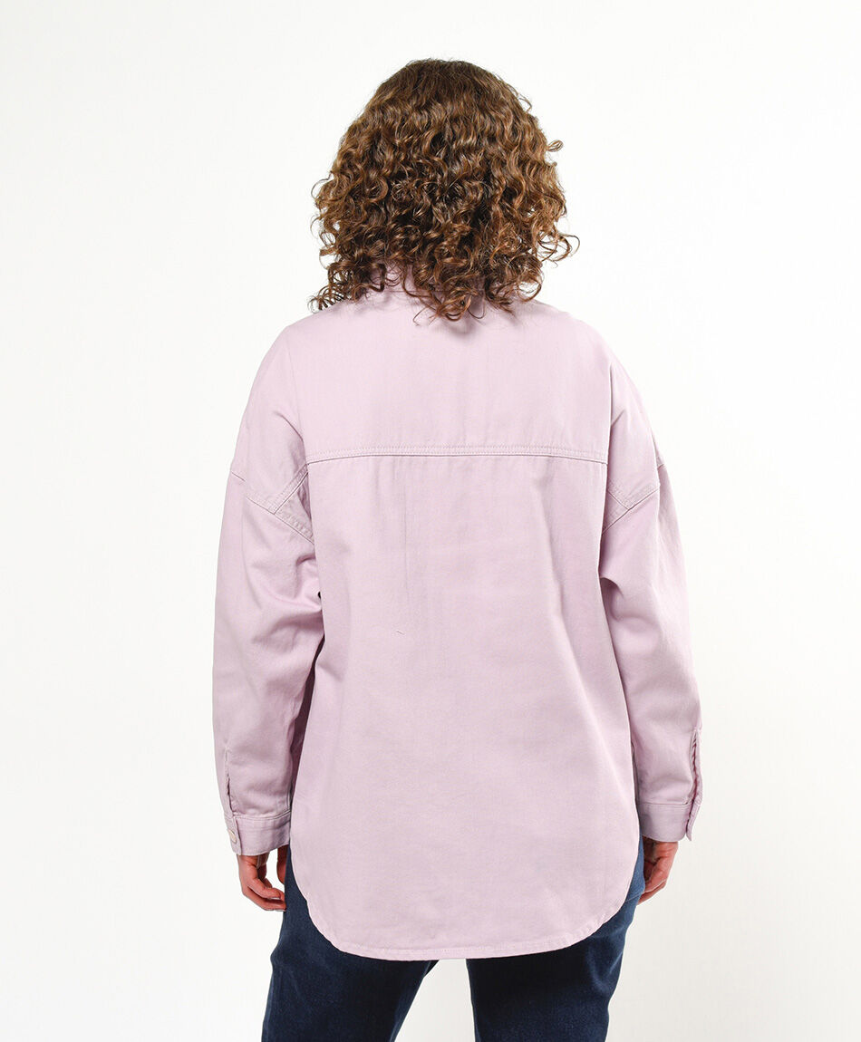 Chaqueta mujer denim pink