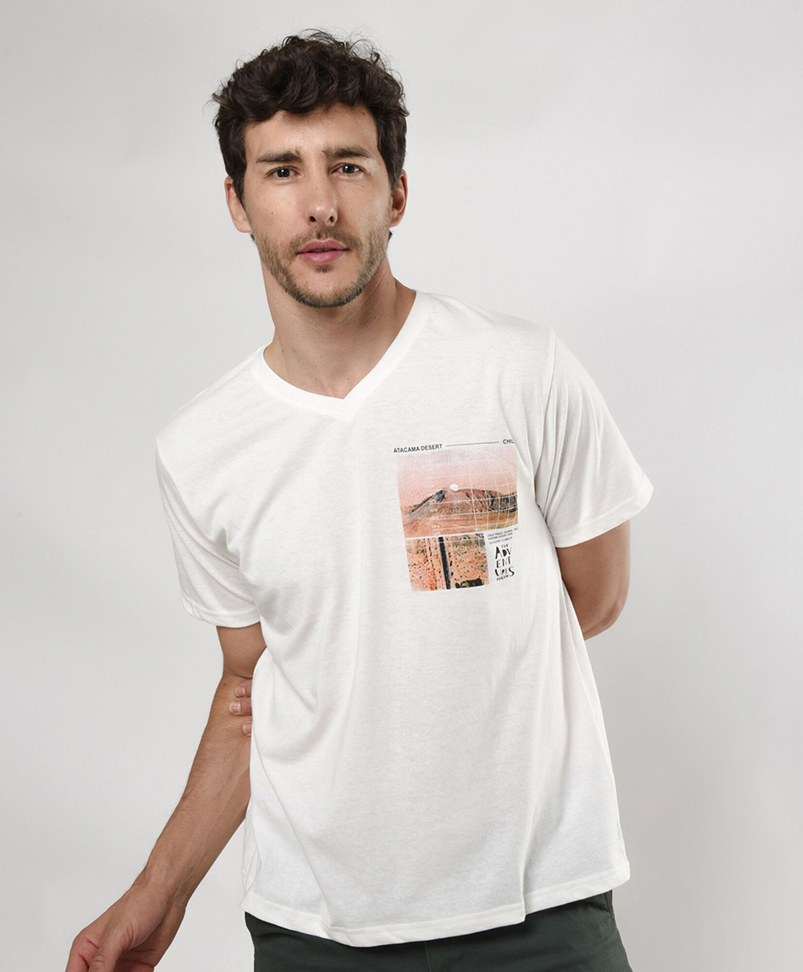Polera hombre desierto atacama Polera hombre desierto atacama