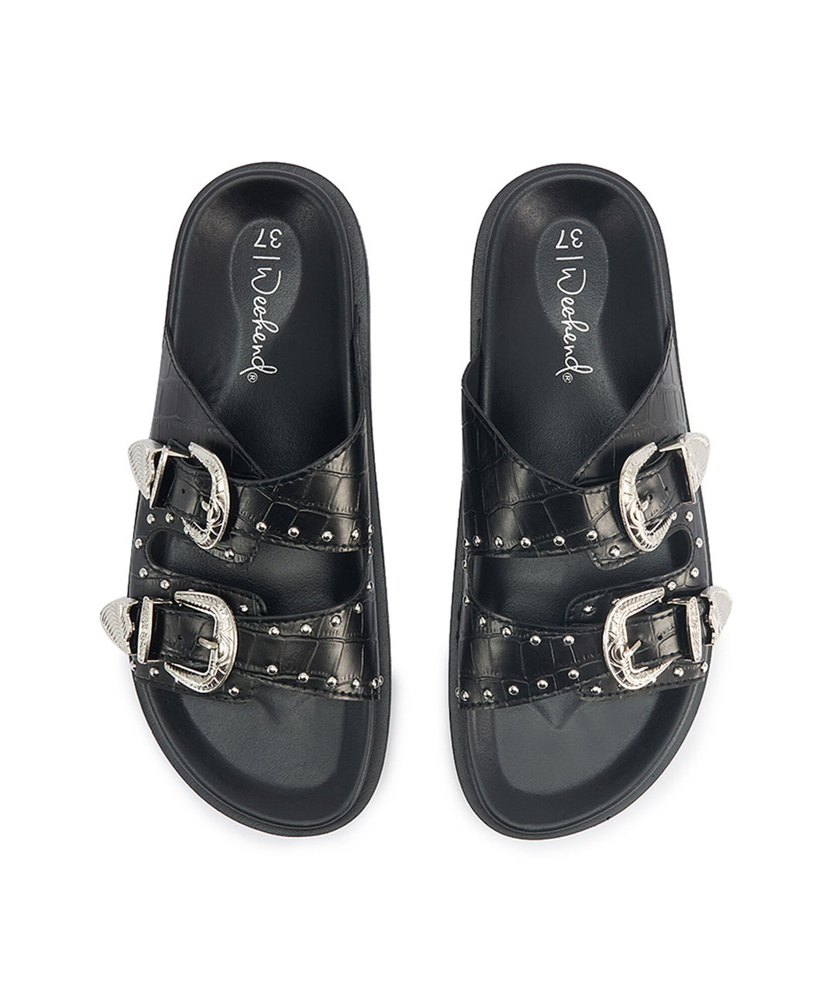 Sandalia mujer hebillas silver Sandalia mujer hebillas silver