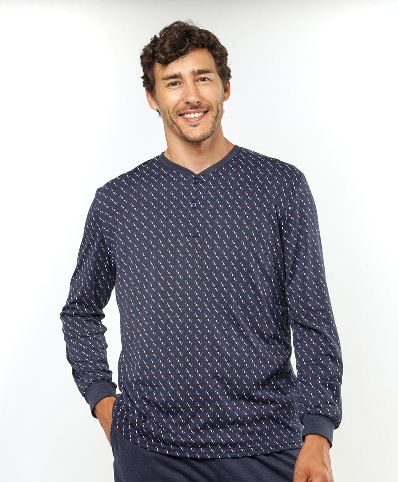 Pijama hombre mini figuras Pijama hombre mini figuras