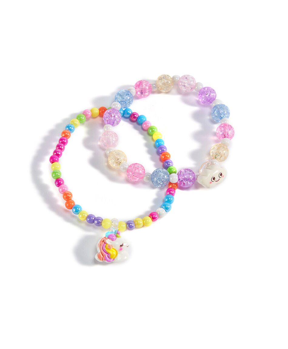 Set 3 pulseras infantil mariposa