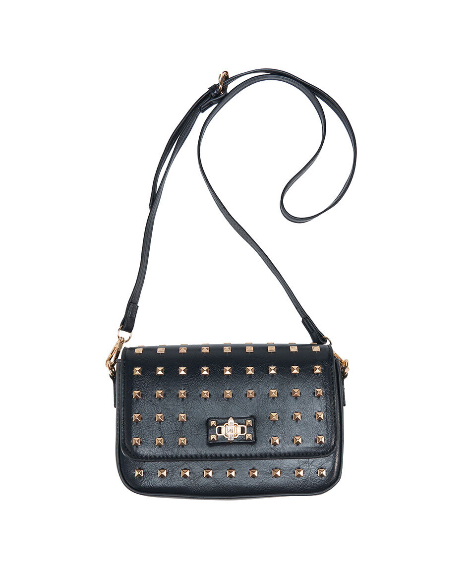 Mini cartera mujer tachas cuadradas