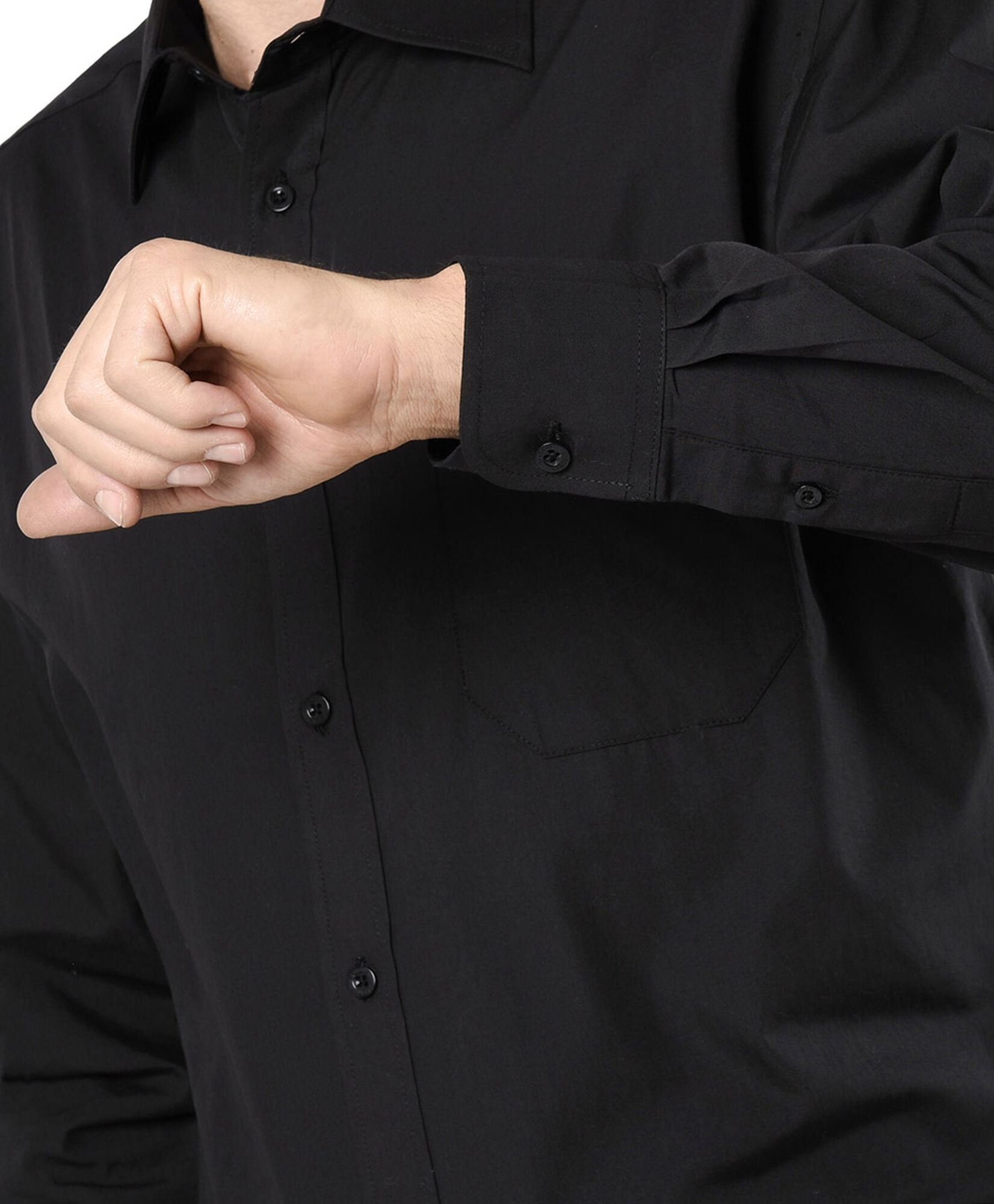 Camisa hombre lisa manga larga Camisa hombre lisa manga larga