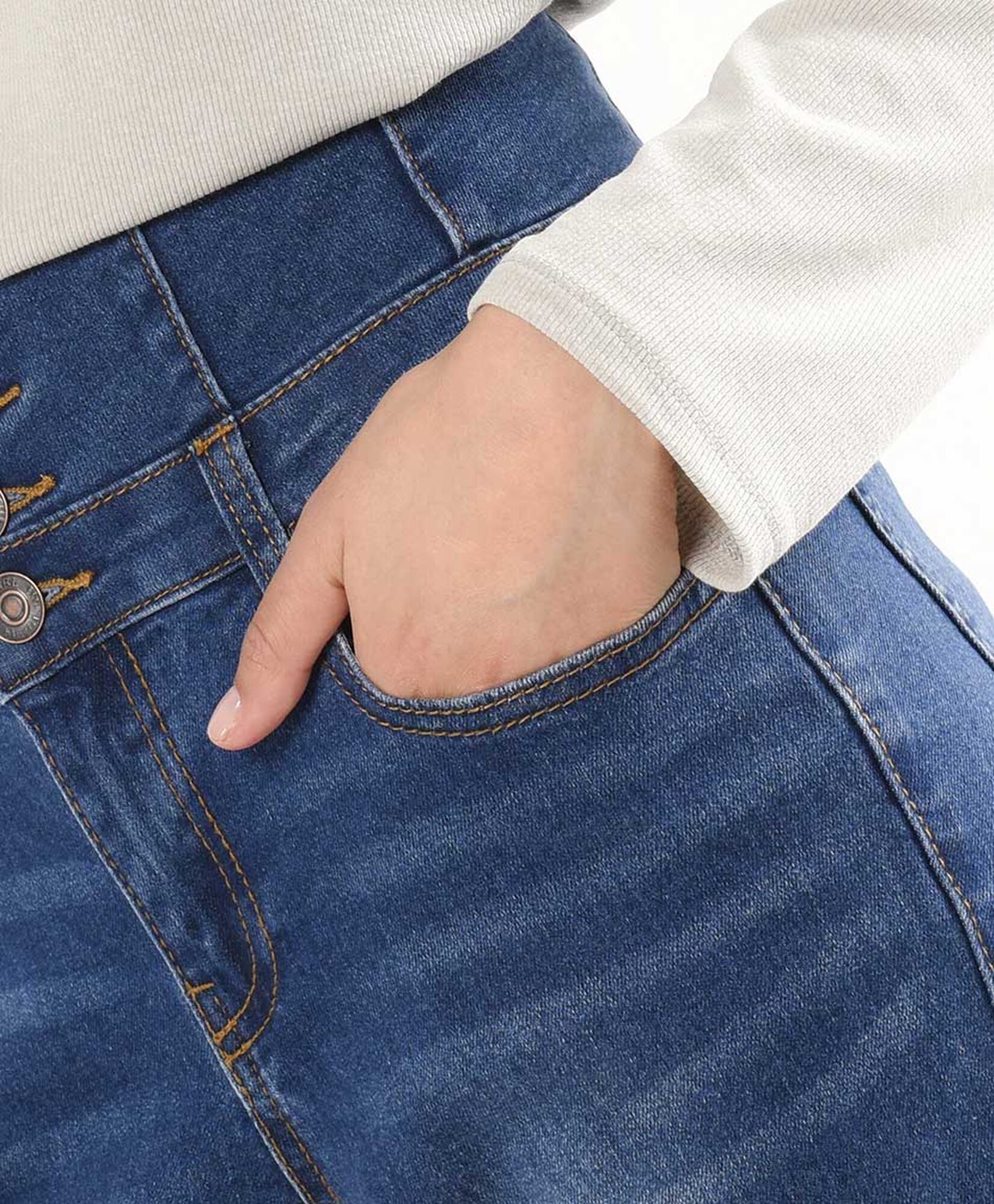 Jeans mujer cargo pretina ancha Jeans mujer cargo pretina ancha