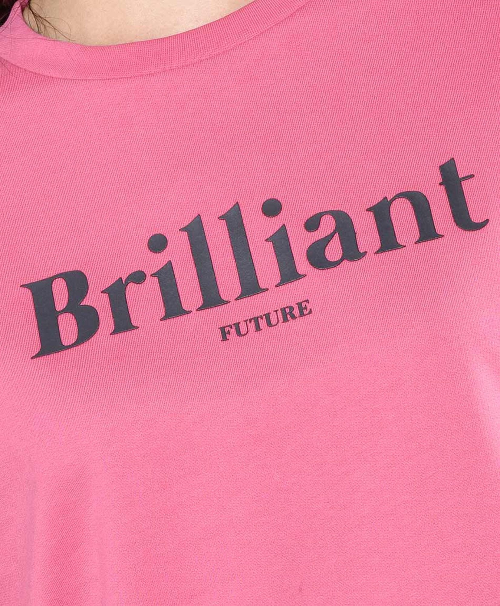 Polerón mujer texto rosado Polerón mujer texto rosado