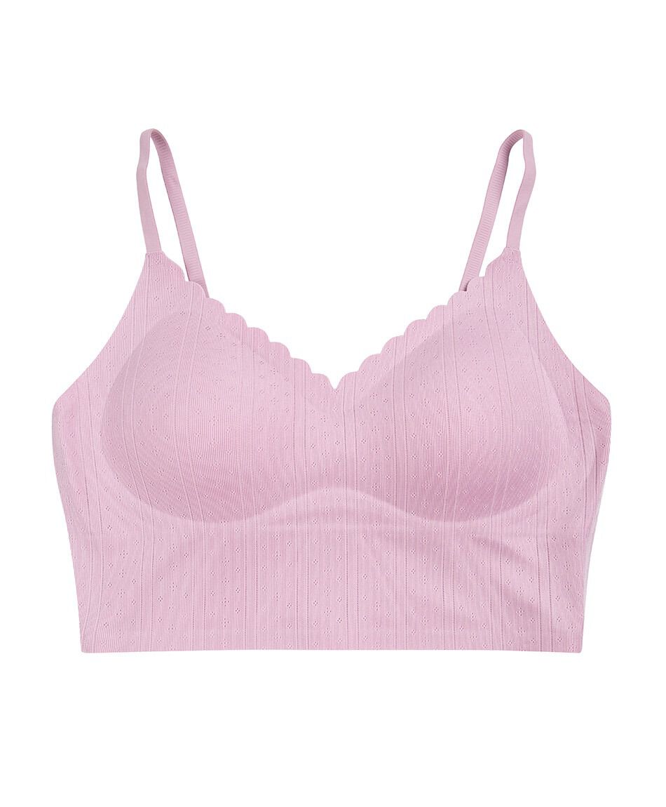 Bralette mujer seamless jacquard