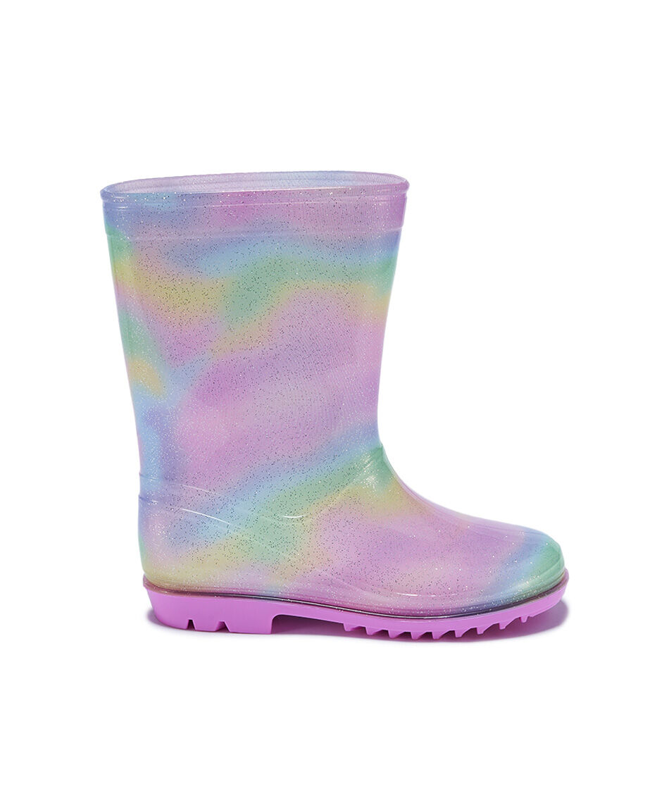 Bota infantil (25 a 36) agua unicornio