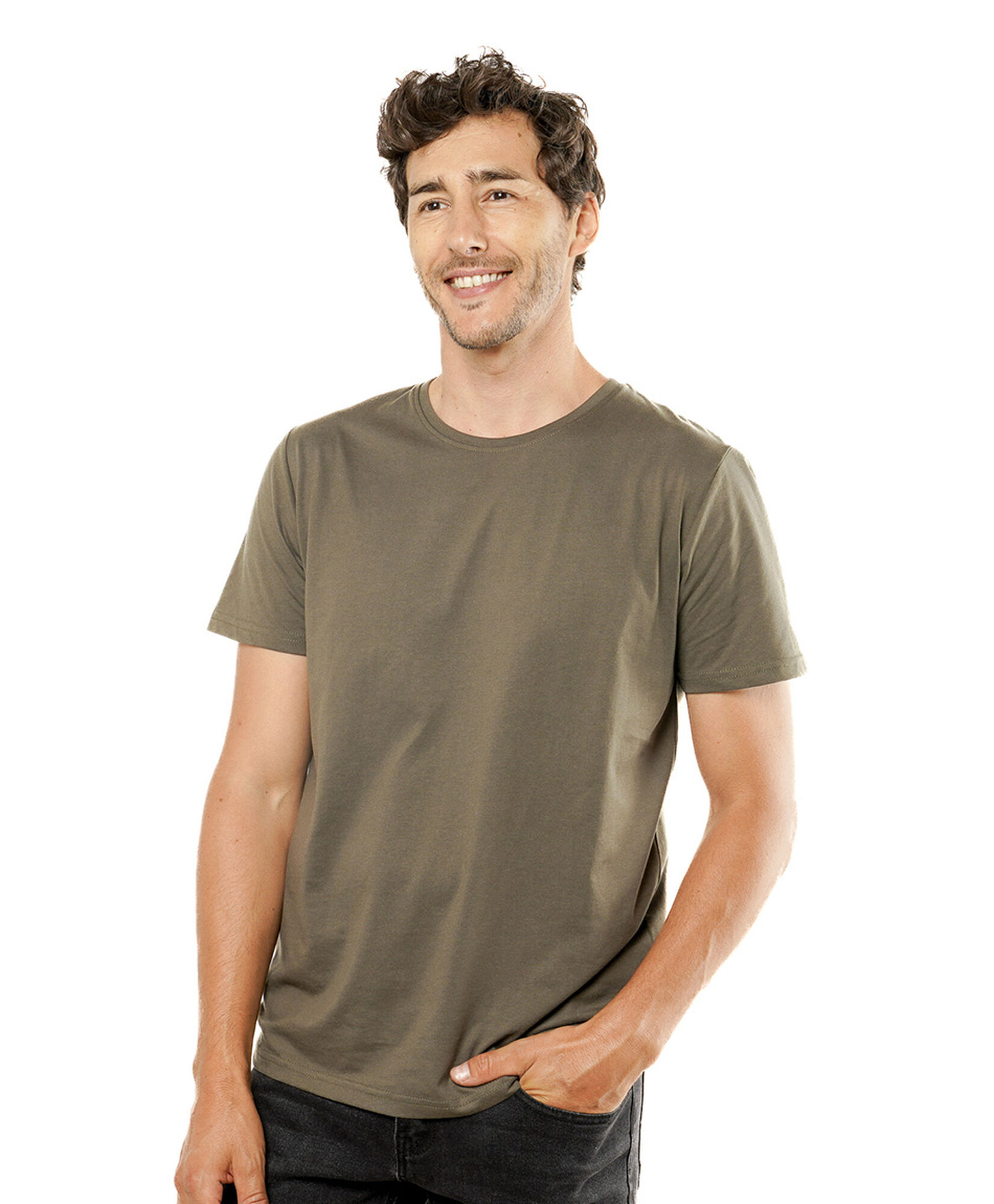 Polera hombre lisa básica colores Polera hombre lisa básica colores