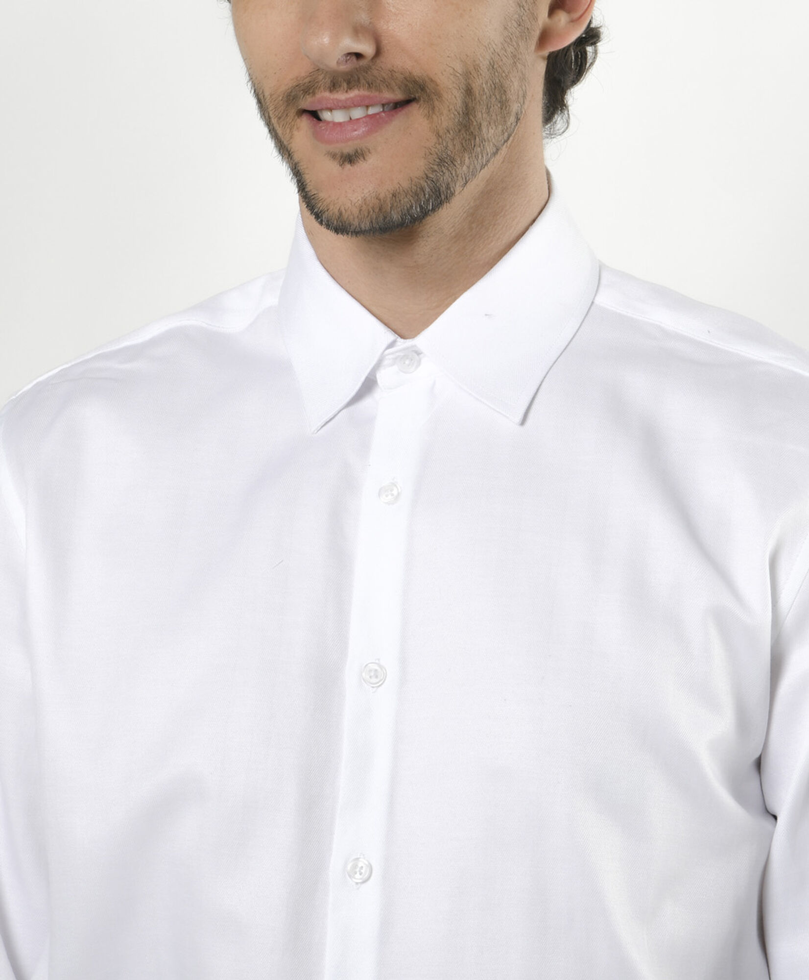 Camisa hombre lisa blanca Camisa hombre lisa blanca