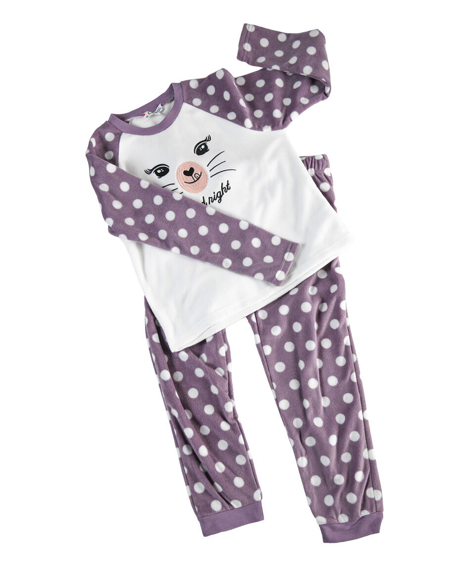Pijama ni&ntilde;a gatito