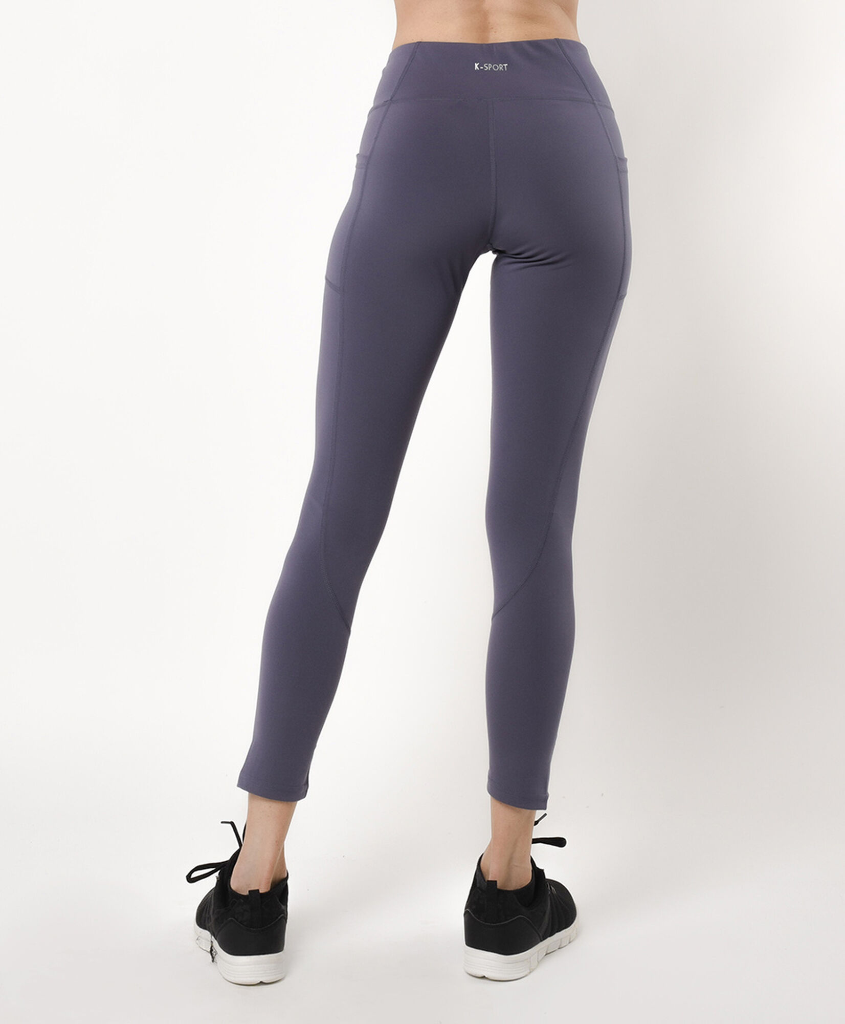 Calza mujer bolsillos pretina ancha Calza mujer bolsillos pretina ancha