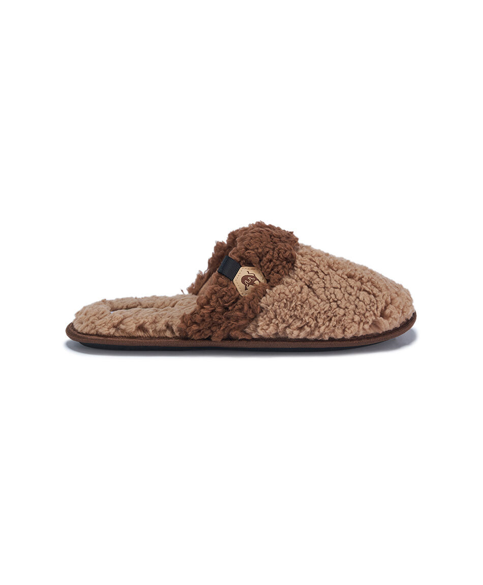 Pantufla hombre tedy brown