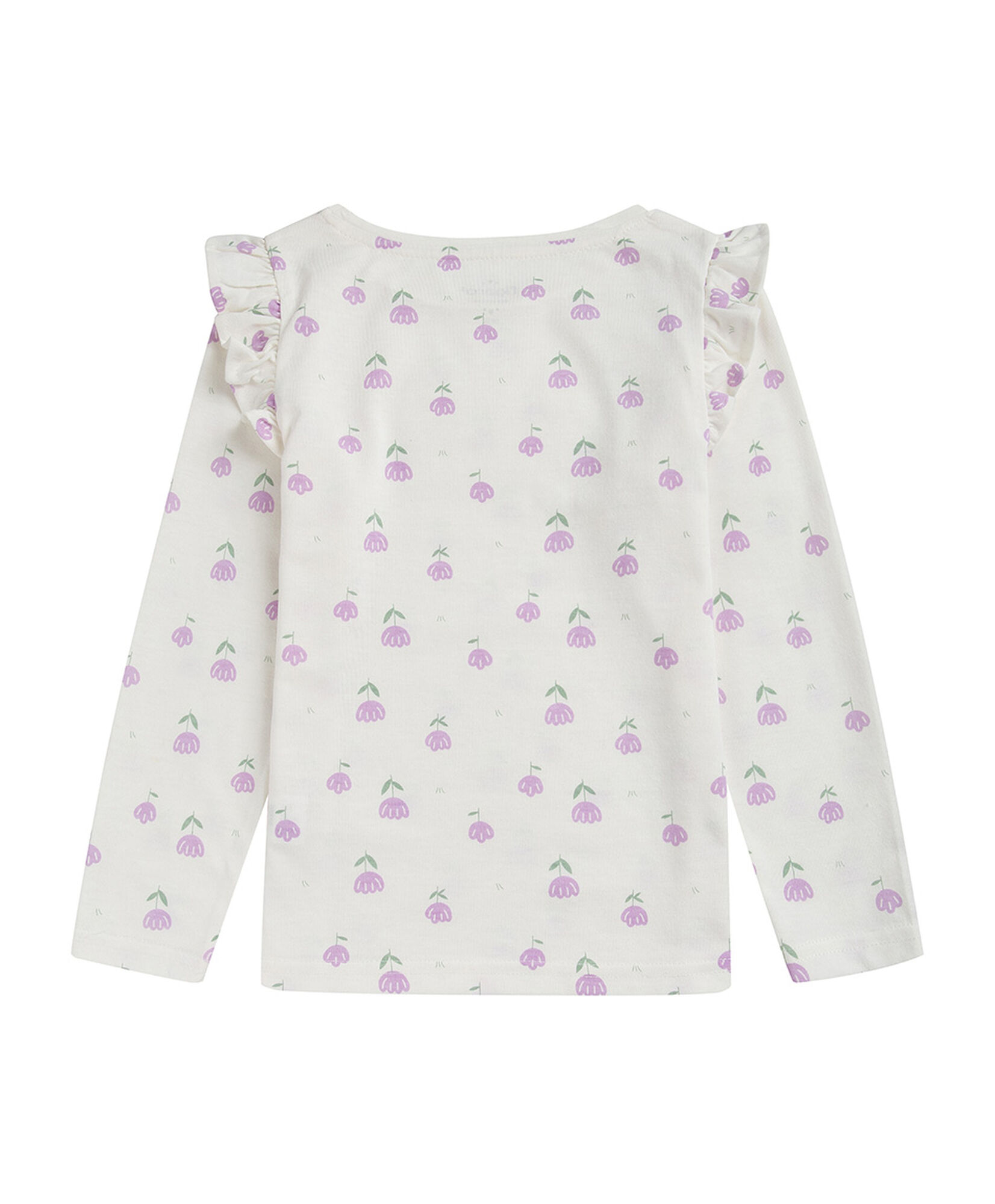 Polera bebé flores vuelos Polera bebé flores vuelos