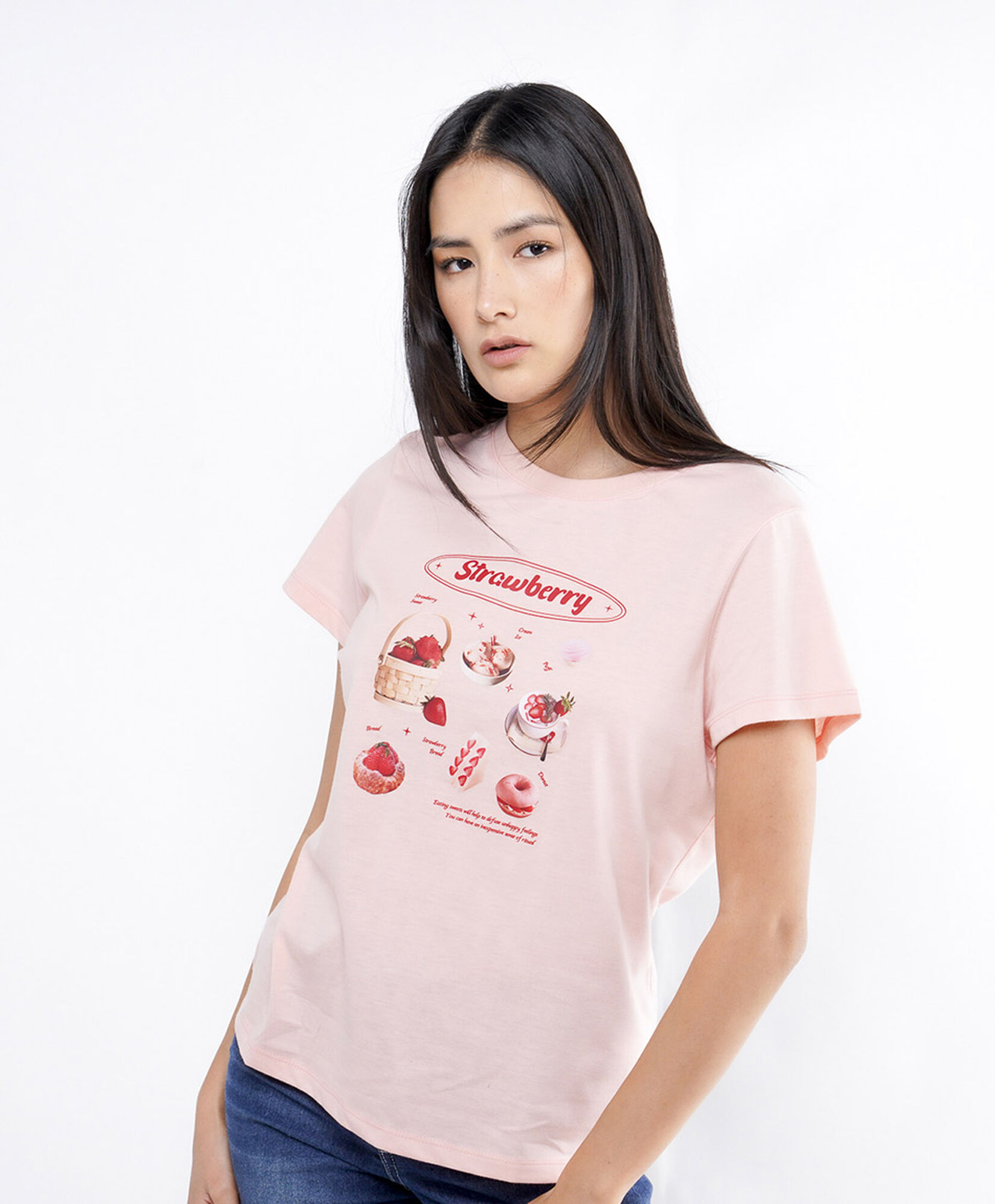 Polera mujer strawberry Polera mujer strawberry