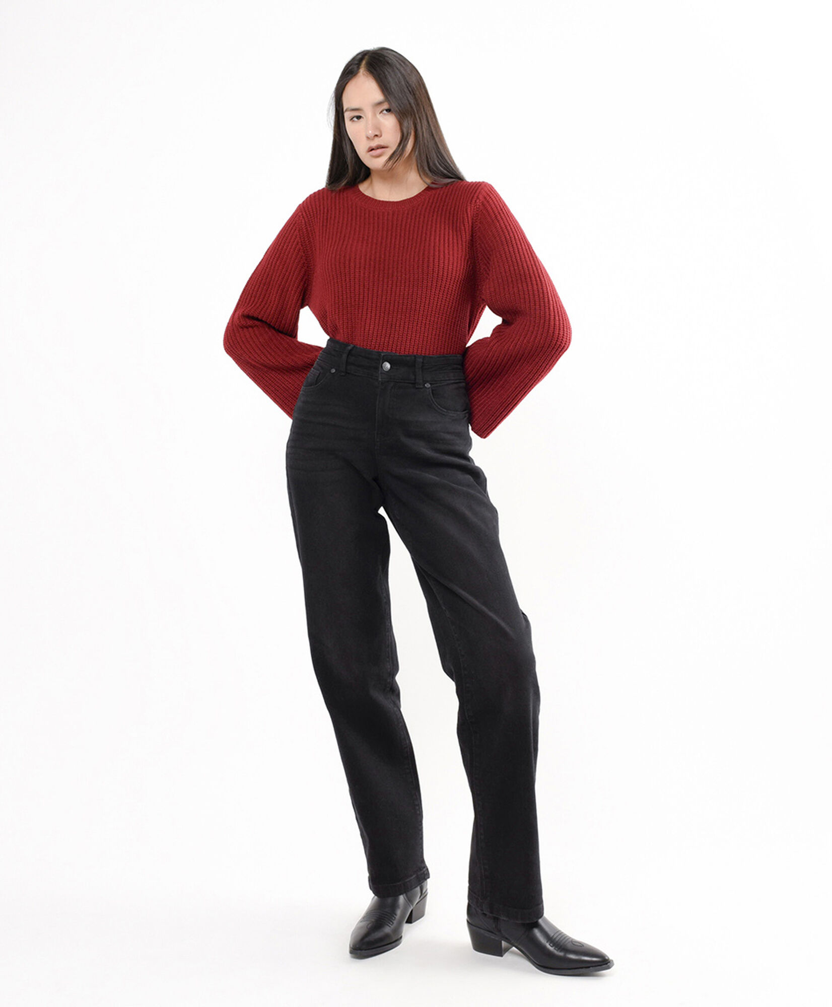 Jeans mujer black estilo mom Jeans mujer black estilo mom
