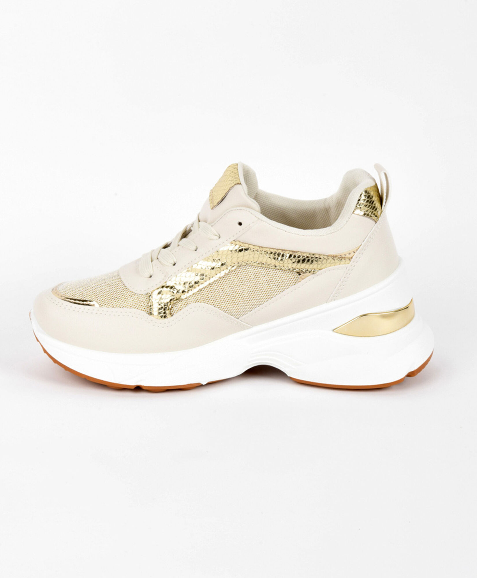 Zapatilla mujer dorada Zapatilla mujer dorada