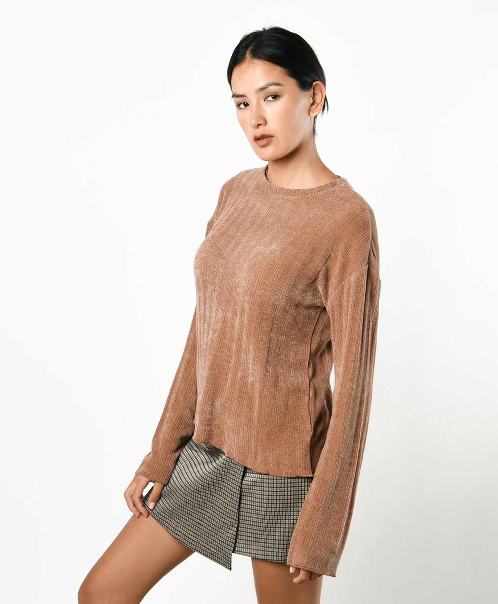 Sweater mujer textura líneas Sweater mujer textura líneas