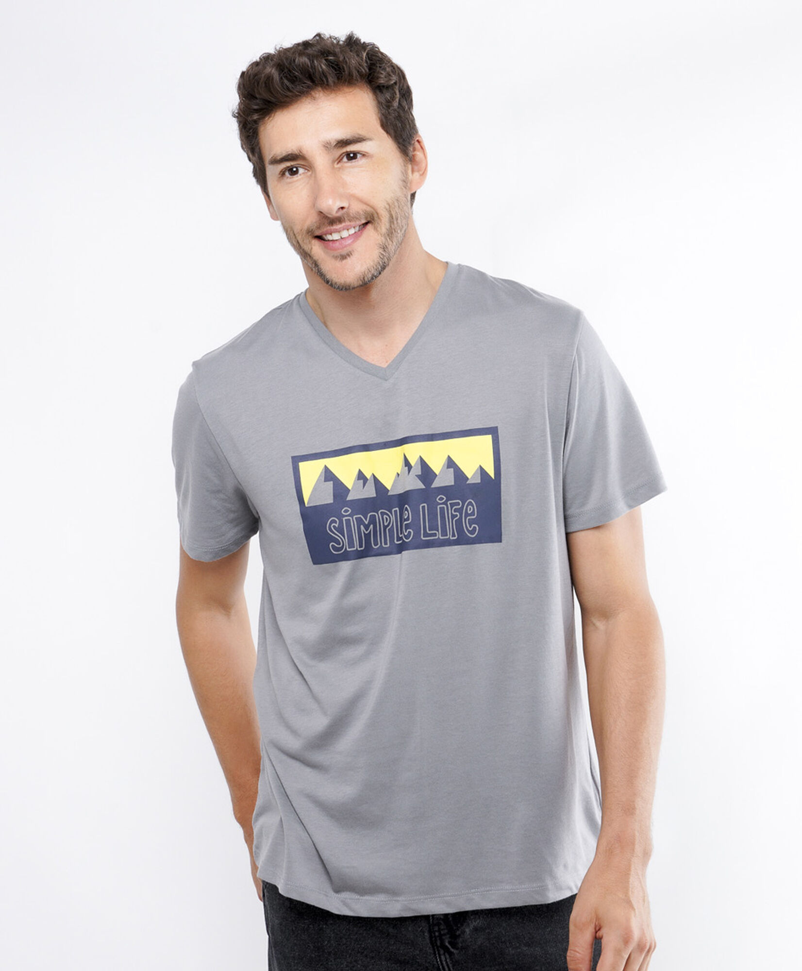 Polera hombre simple life Polera hombre simple life