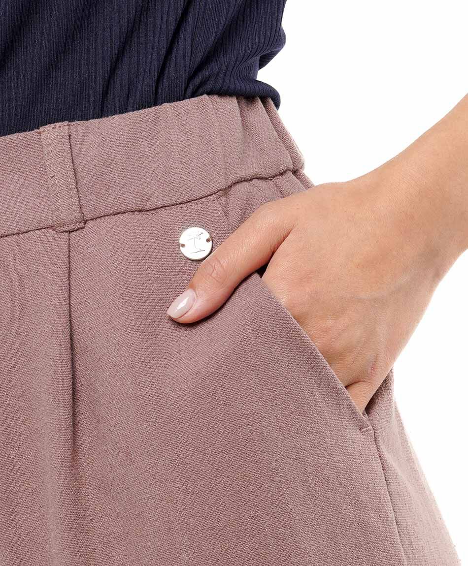 Pantal&oacute;n mujer liso