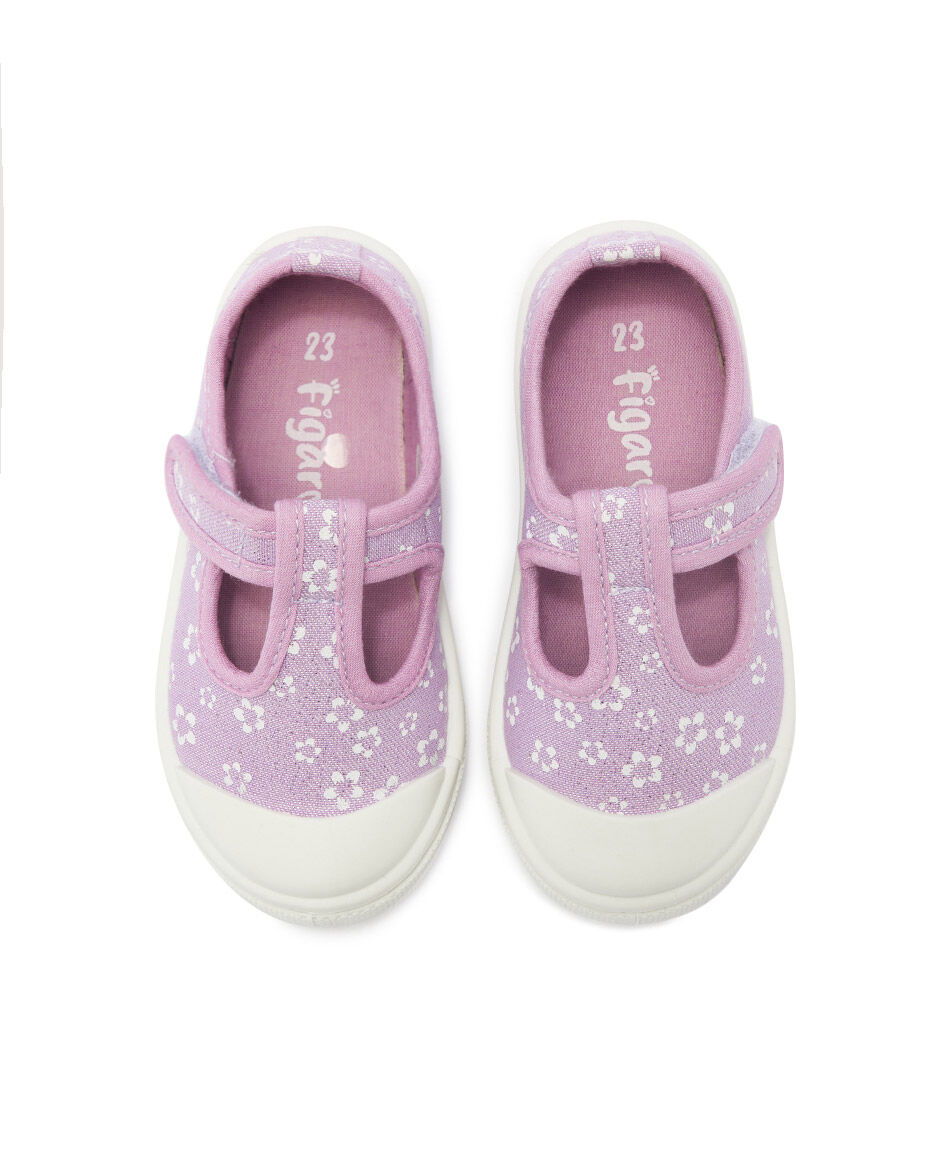 Zapato infantil (20 a 25) mafalda lila