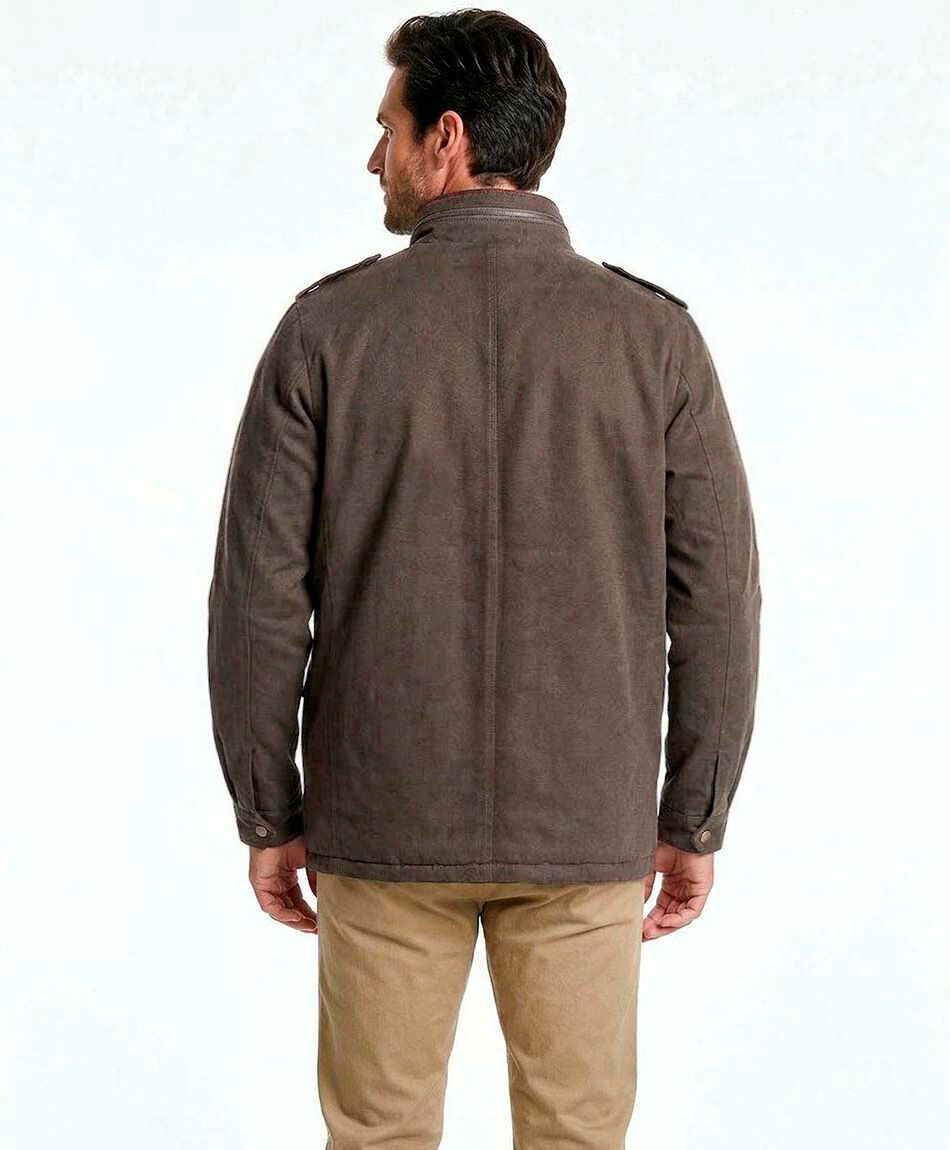 Chaqueta hombre cuello cerrado