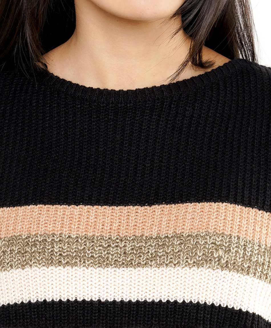 Sweater mujer dise&ntilde;o mil rayas