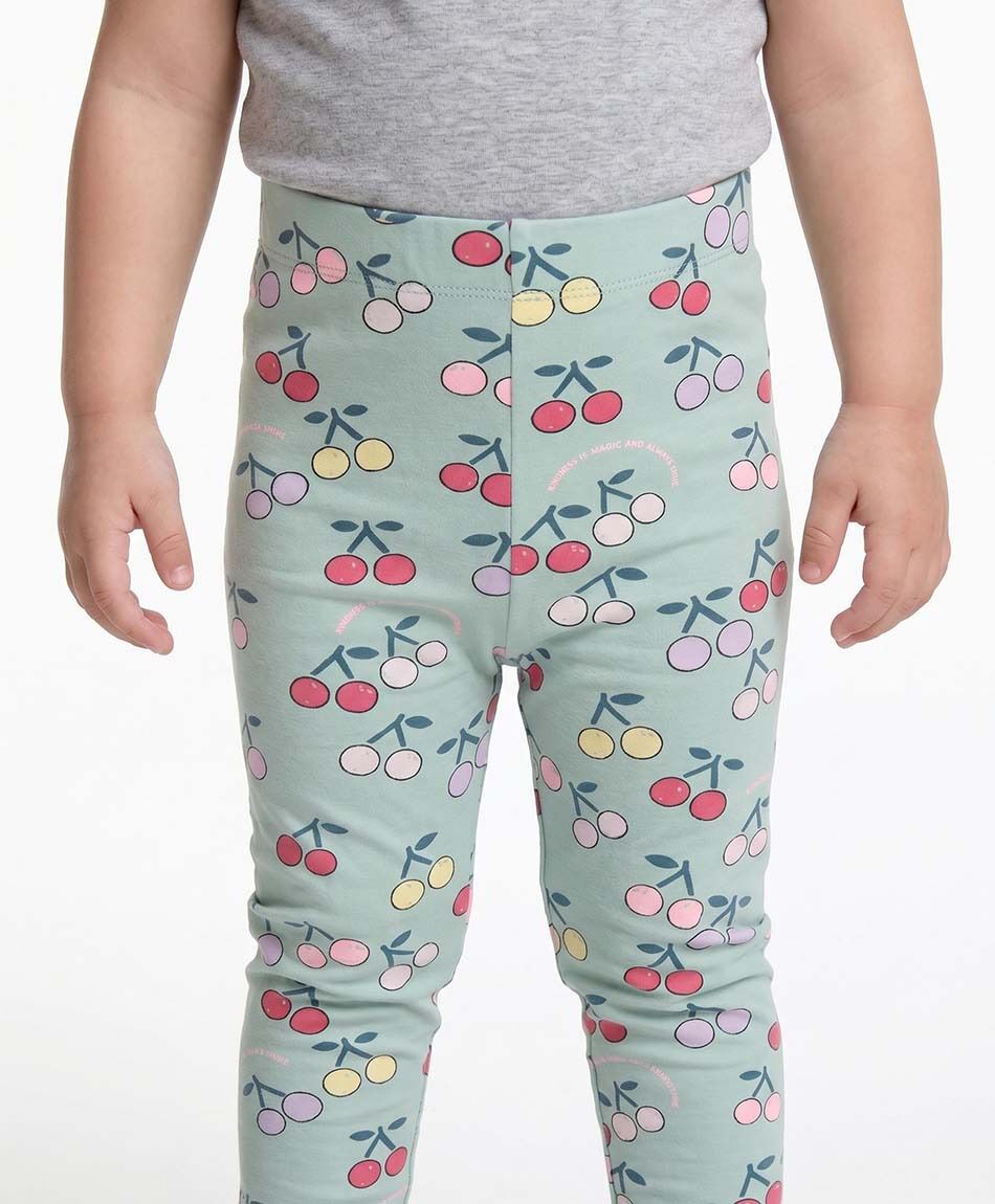 Leggins beb&eacute; cerezas colores