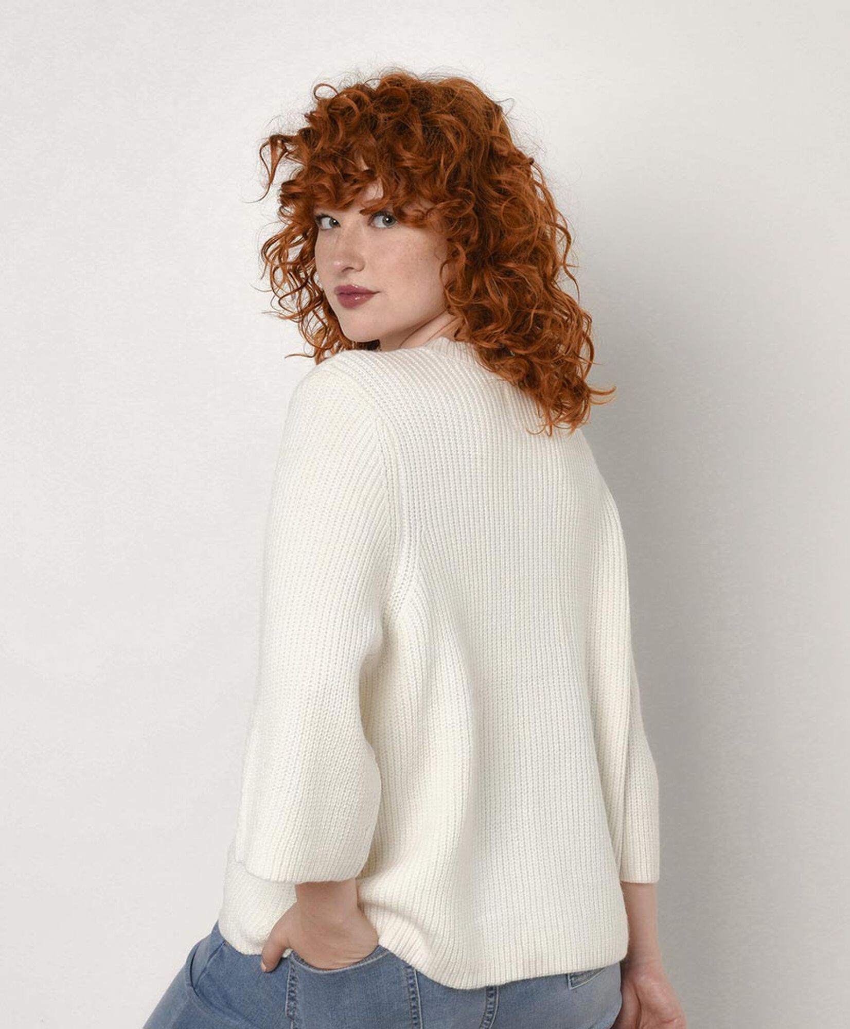 Cardigan mujer punto inglés botones Cardigan mujer punto inglés botones
