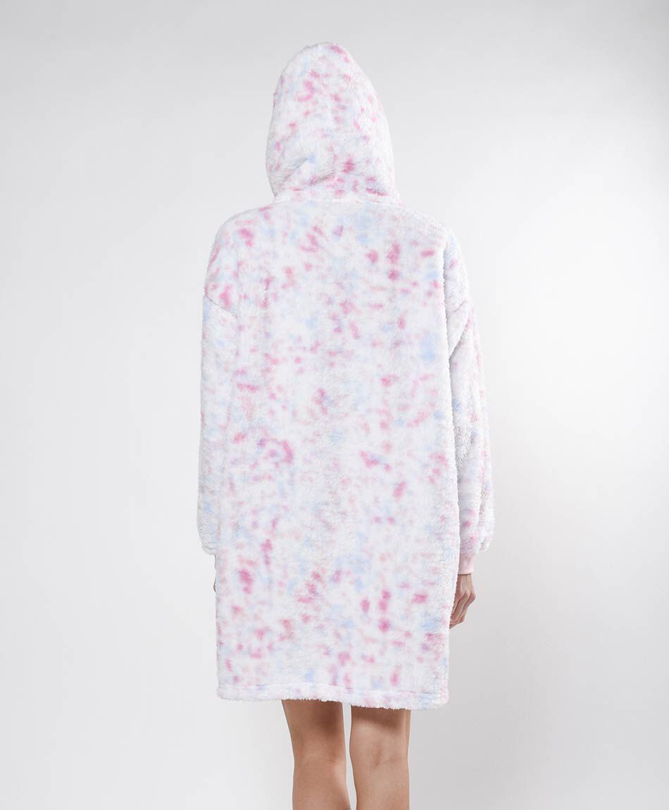 Poler&oacute;n manta mujer oversize tie dye
