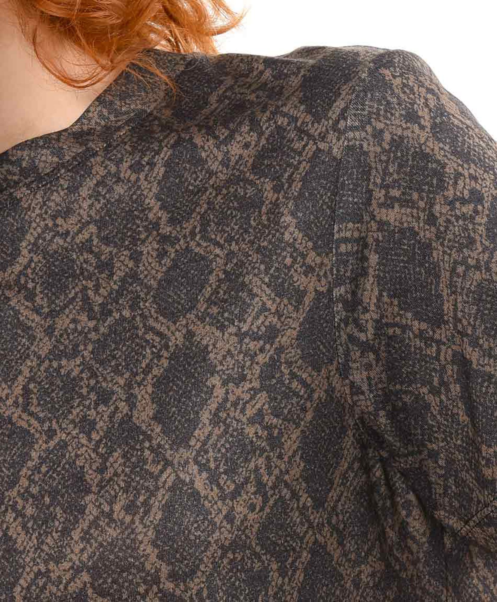 Polera mujer print snake Polera mujer print snake