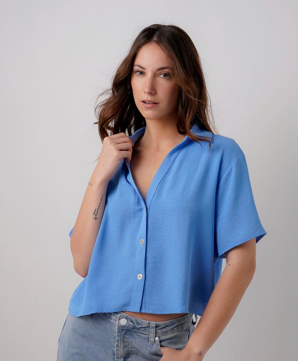 Blusa mujer detalle el&aacute;stico