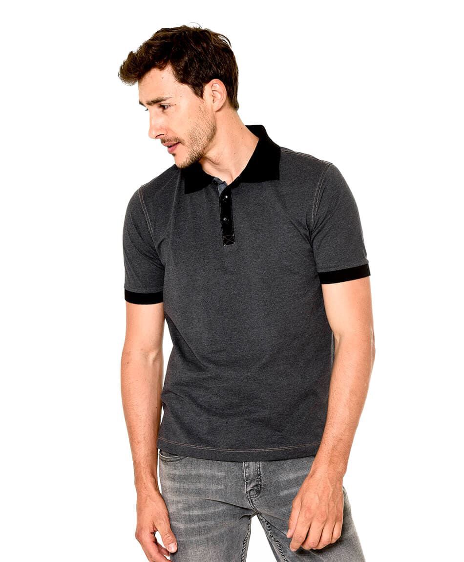 Polera melange diseno