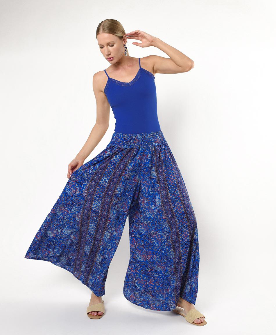 Pantalón mujer super wide