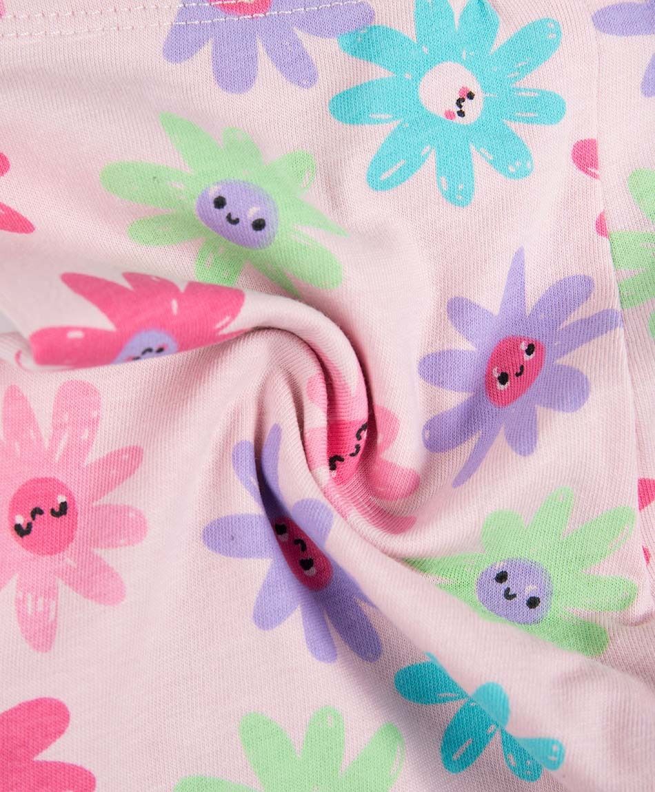 Leggins beb&eacute; florcitas colores