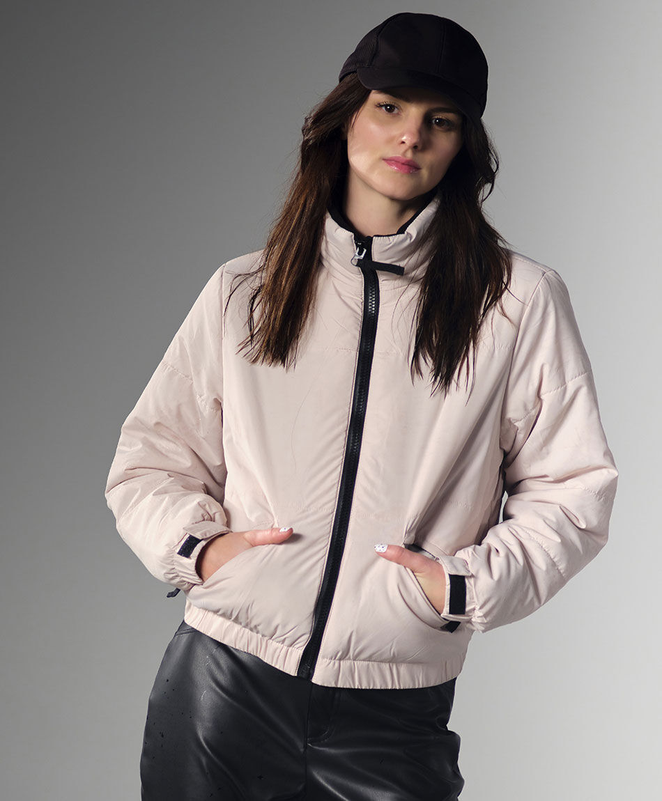 Parka mujer acolchada corta