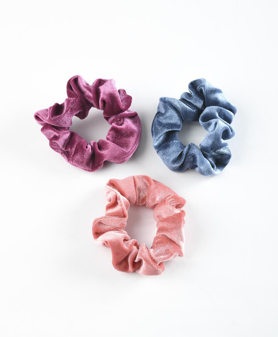 Set 3 colet mujer velvet colores