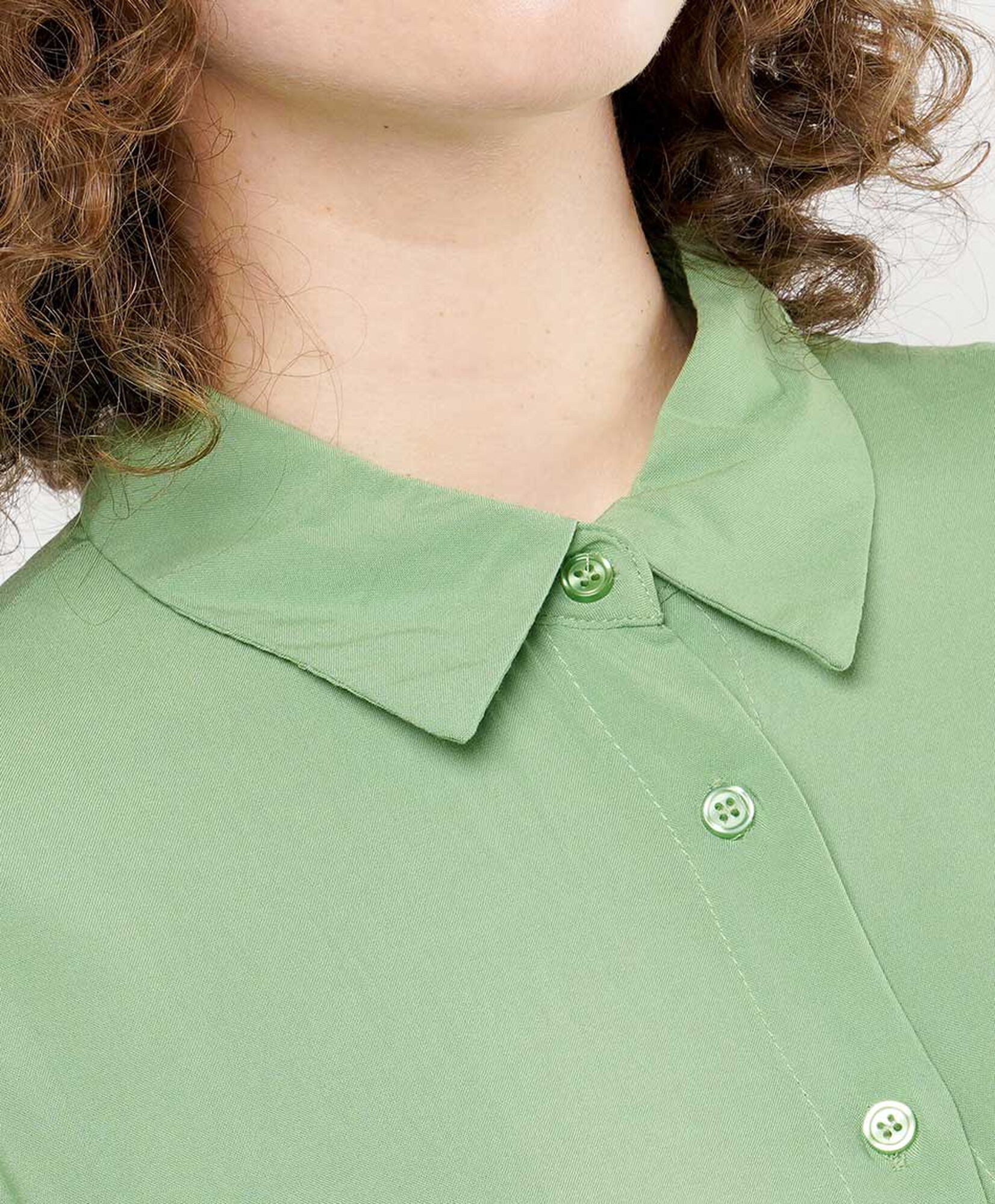 Blusa mujer clásica verde Blusa mujer clásica verde