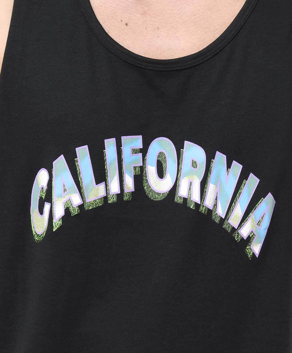 Polera hombre california sin mangas