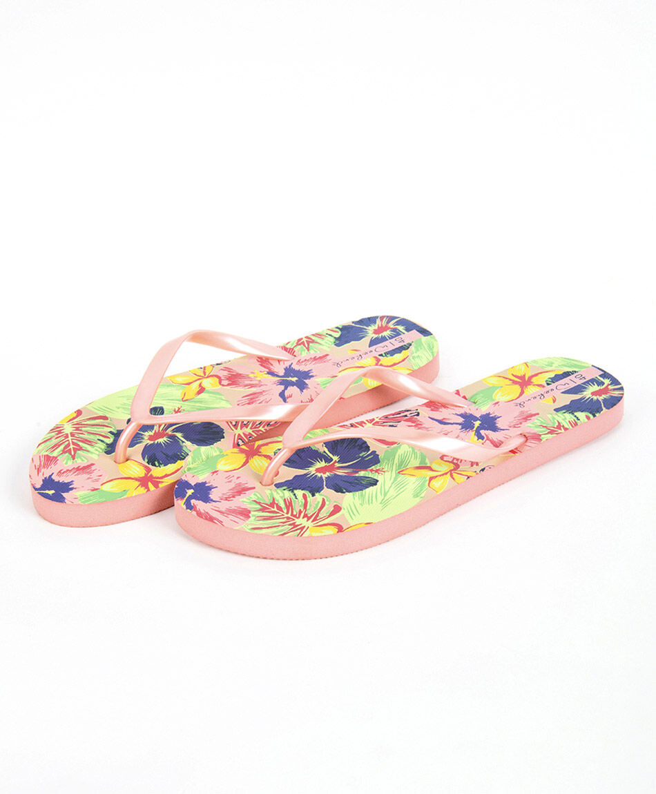 Hawaiana mujer floreada