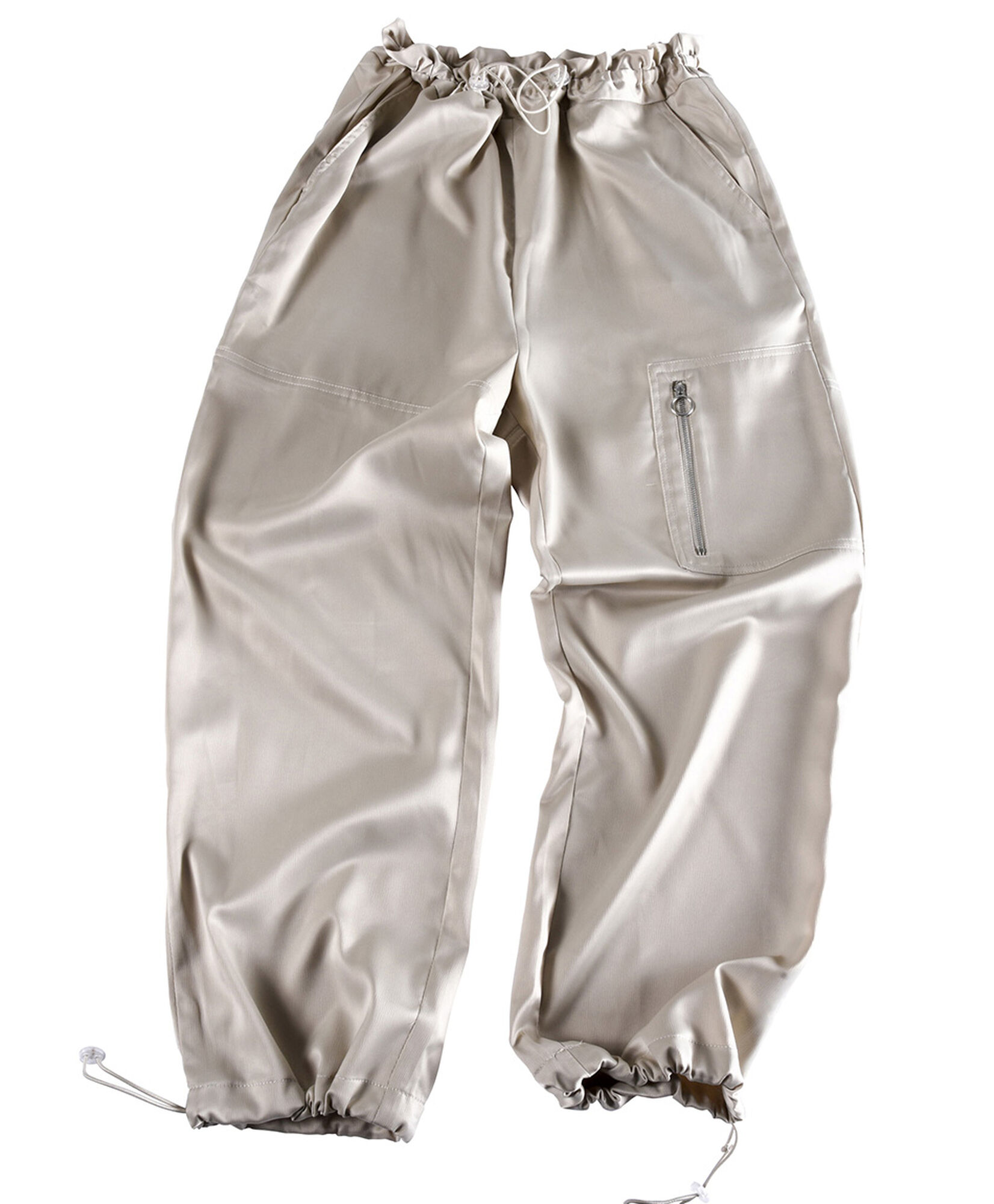 Pantalon satin cierres Pantalon satin cierres