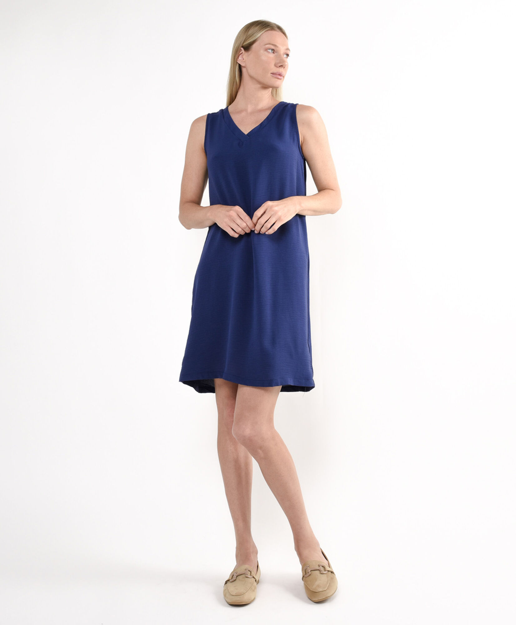 Vestido mujer modelo trapecio Vestido mujer modelo trapecio