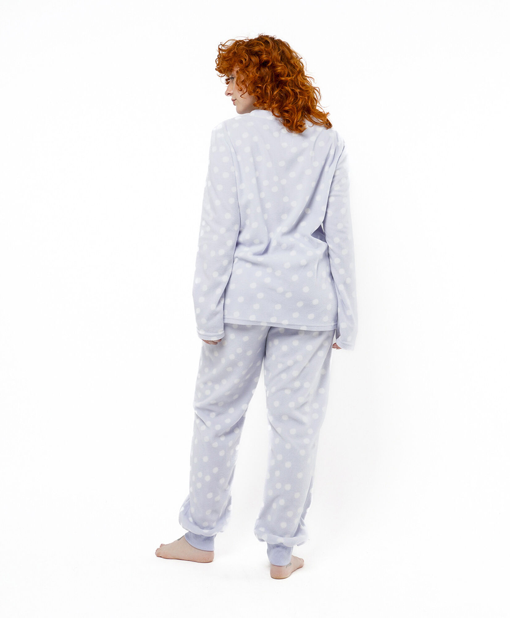 Pijama mujer polar estampado pajarito Pijama mujer polar estampado pajarito