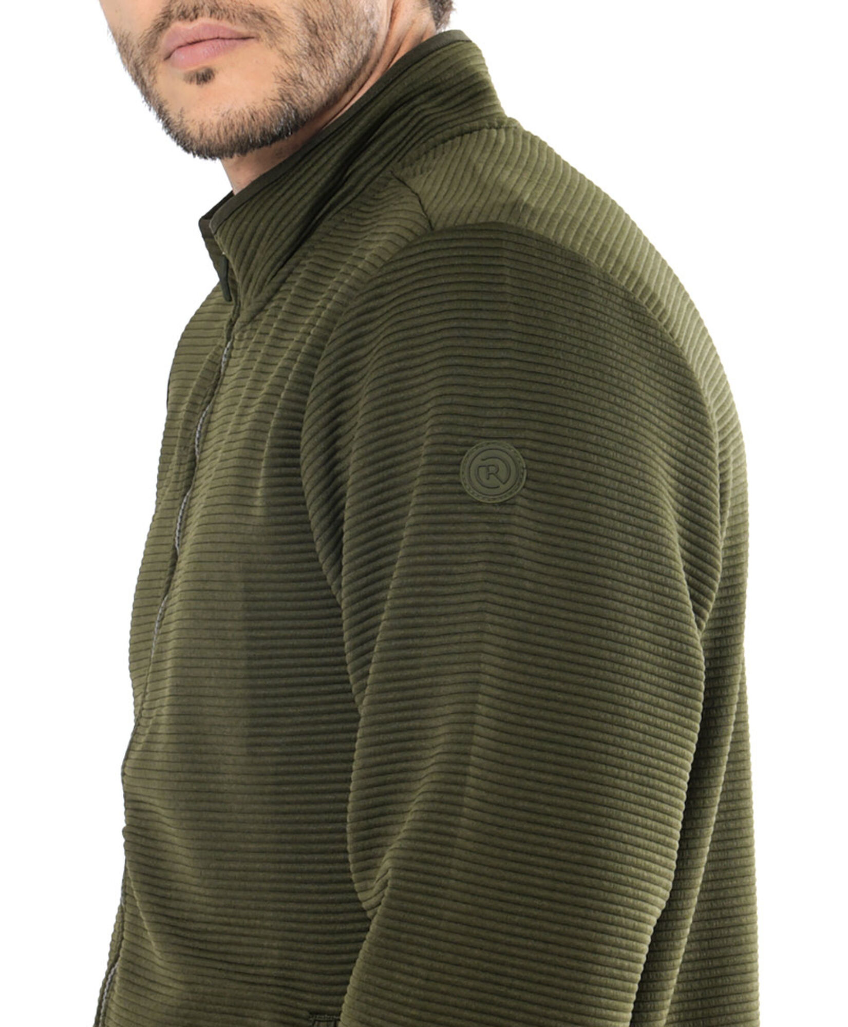 Polerón hombre textura líneas Polerón hombre textura líneas