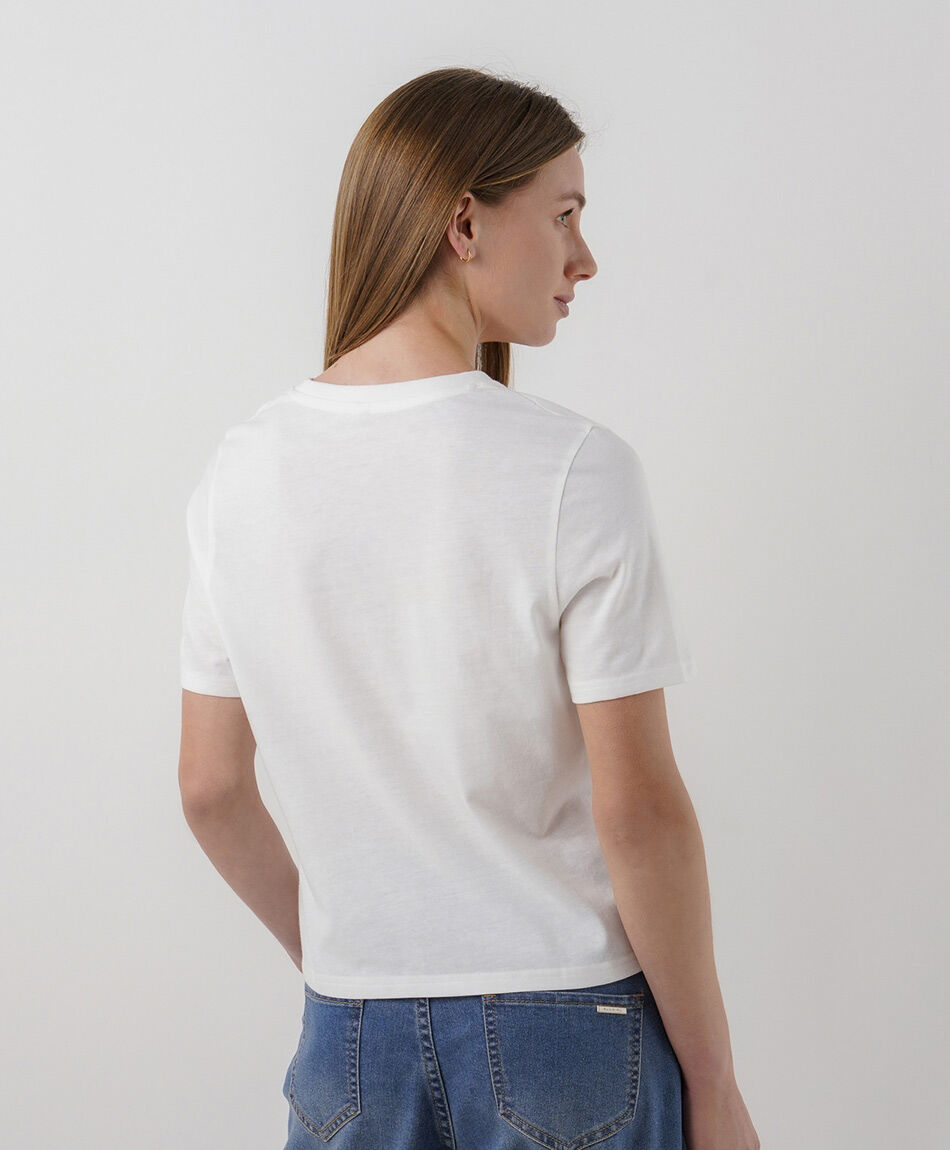 Polera mujer mini mariposa