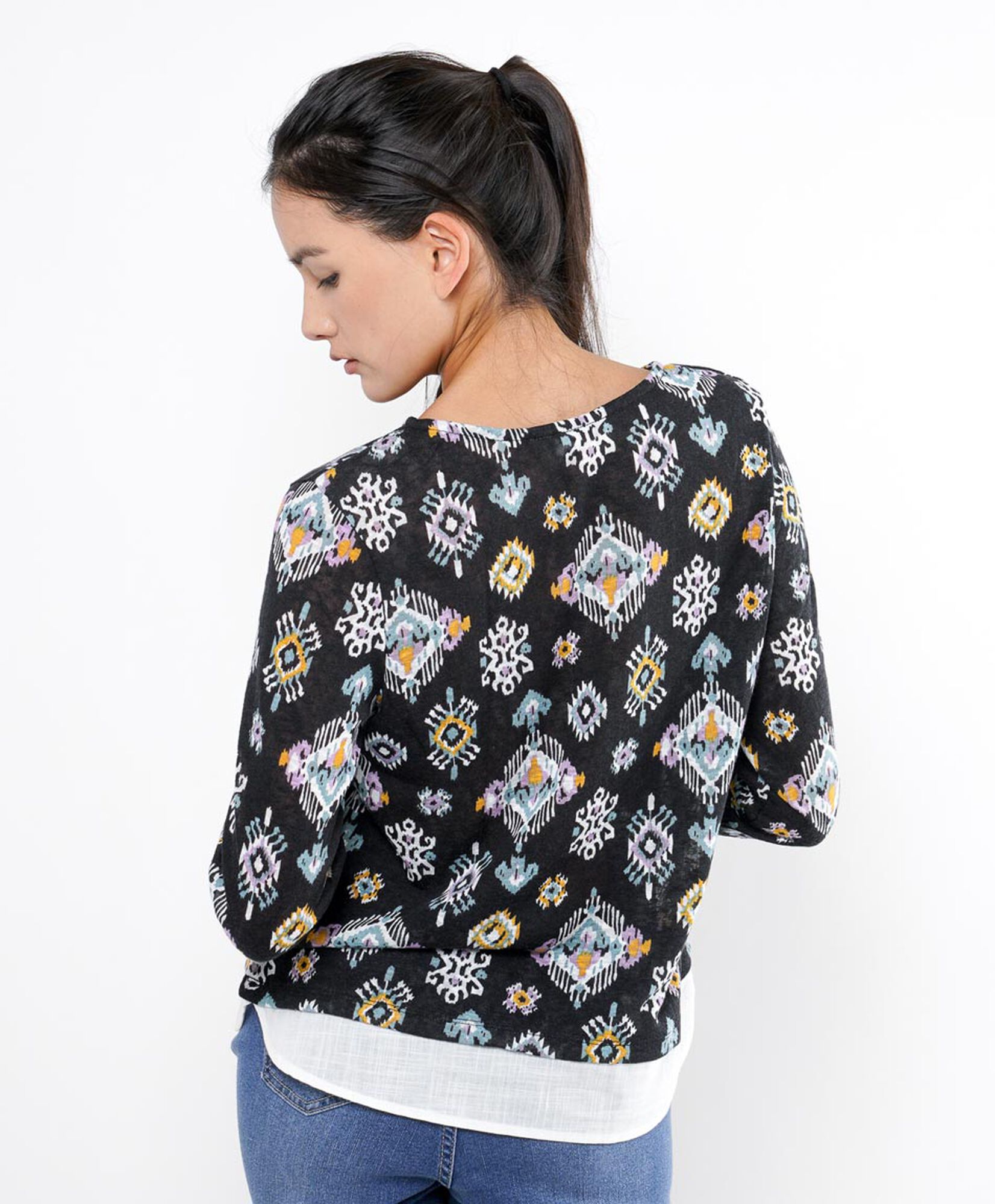 Polera mujer basta mix Polera mujer basta mix